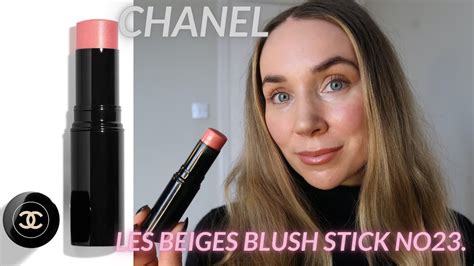 chanel blush stick swatch|chanel blush stick review.